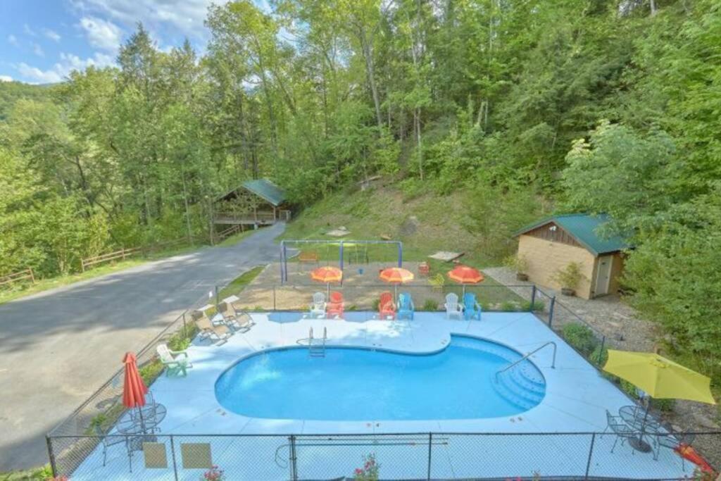 Mountain View 5 Bdrm Gatlinburg Cabin Near Downtown Arts Eksteriør billede