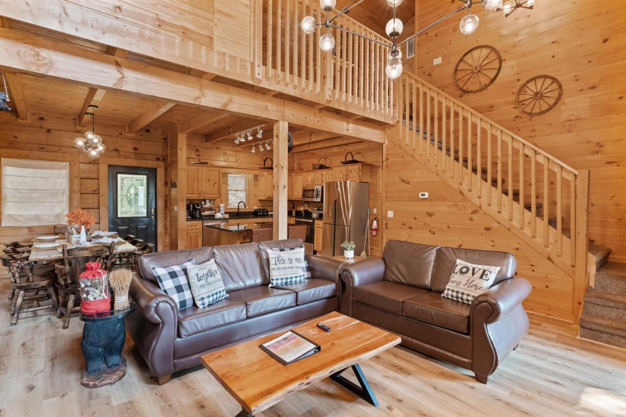 Mountain View 5 Bdrm Gatlinburg Cabin Near Downtown Arts Eksteriør billede