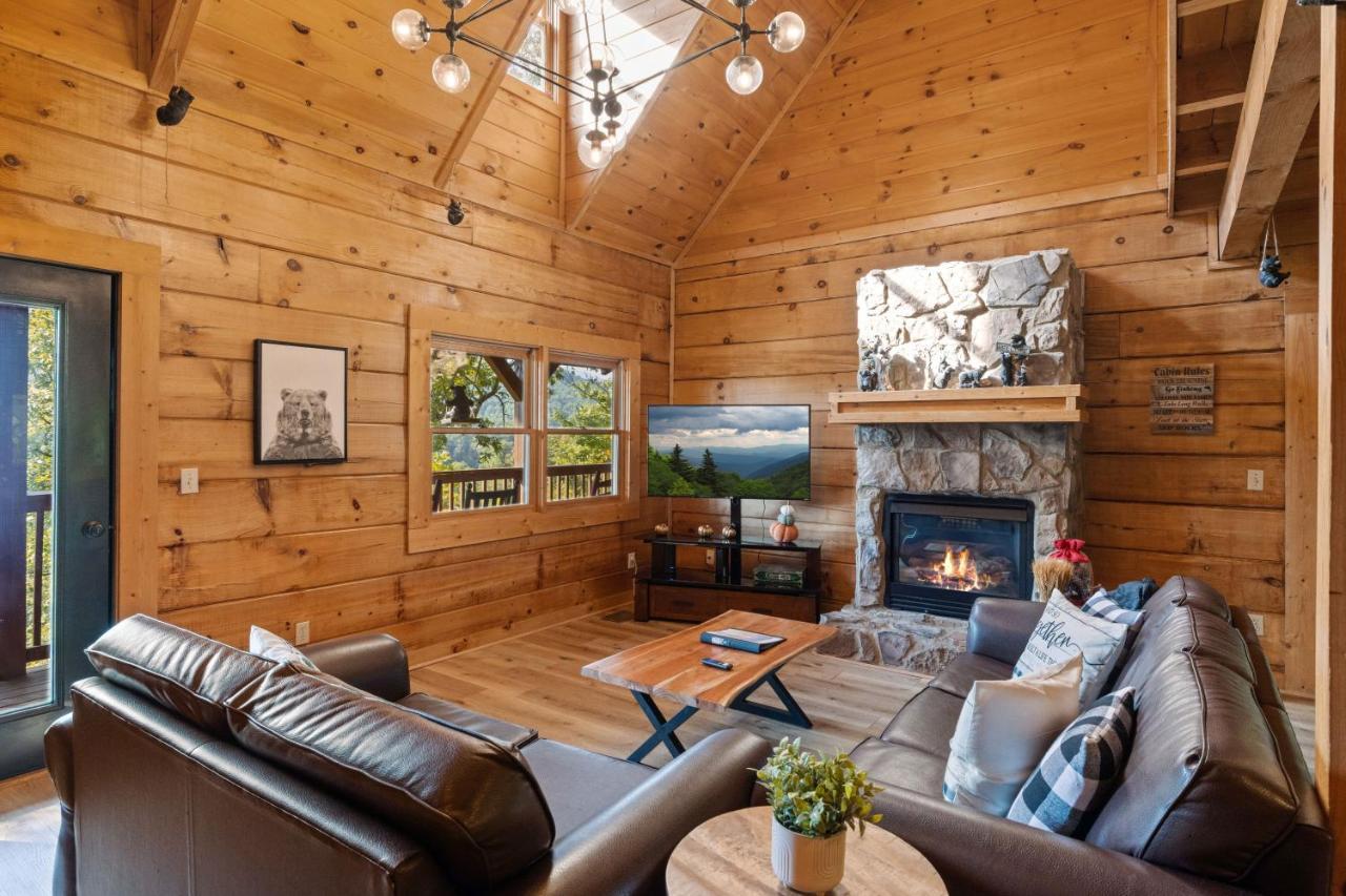 Mountain View 5 Bdrm Gatlinburg Cabin Near Downtown Arts Eksteriør billede