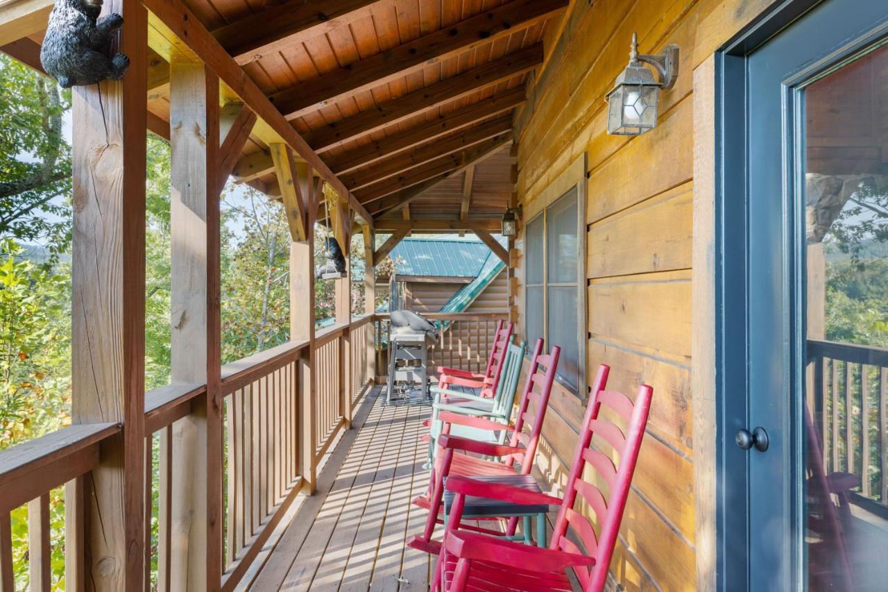 Mountain View 5 Bdrm Gatlinburg Cabin Near Downtown Arts Eksteriør billede