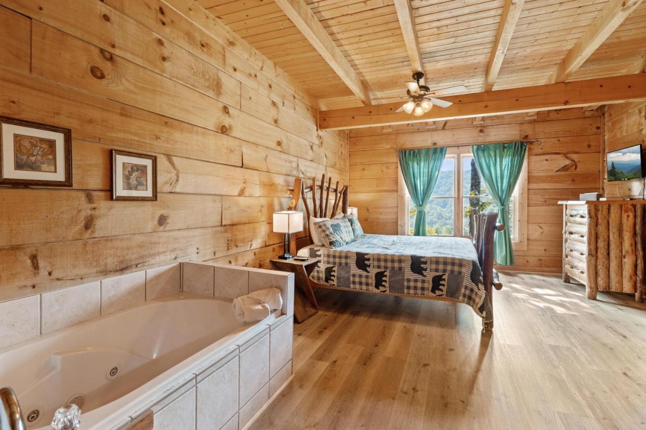 Mountain View 5 Bdrm Gatlinburg Cabin Near Downtown Arts Eksteriør billede